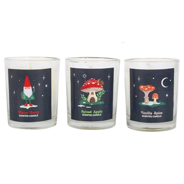 Serano Gnome Sweet Gnome Candle Trio