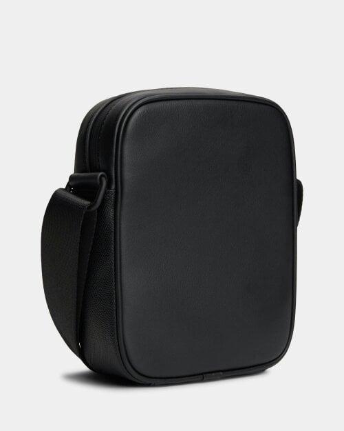 Tommy Hilfiger TH Modern Monogram Mens Mini Reporter Bag - Black