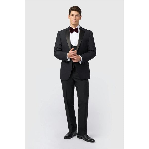 Alexandre Silver Alexandre Regular Fit Ellerton Black Jacket