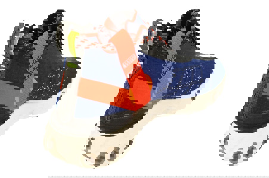 Nike React Runner Mid Wr Ispa Mens At3143  400 - Blue Void Team Orange 400 - Photo 2