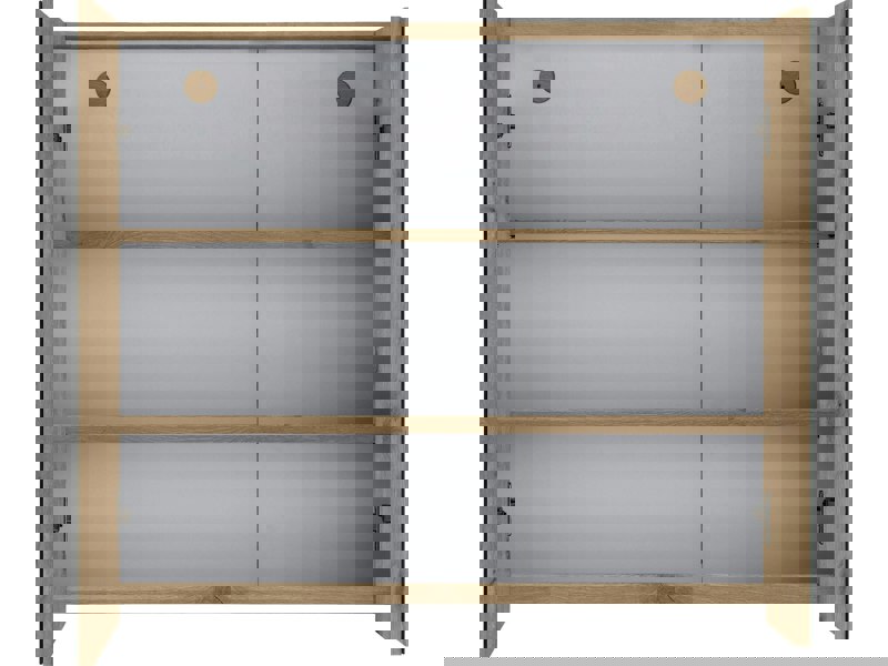 Dorel Home Wisla Sink Cabinet 40cm with 1Door Oak Look