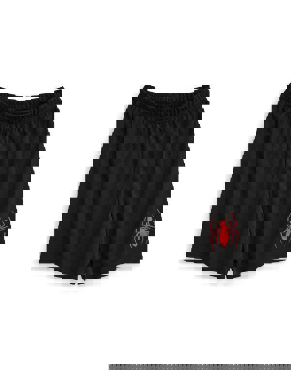 Marvel Boys Red Character Face Short Sleeve Short Leg Pyjama Set