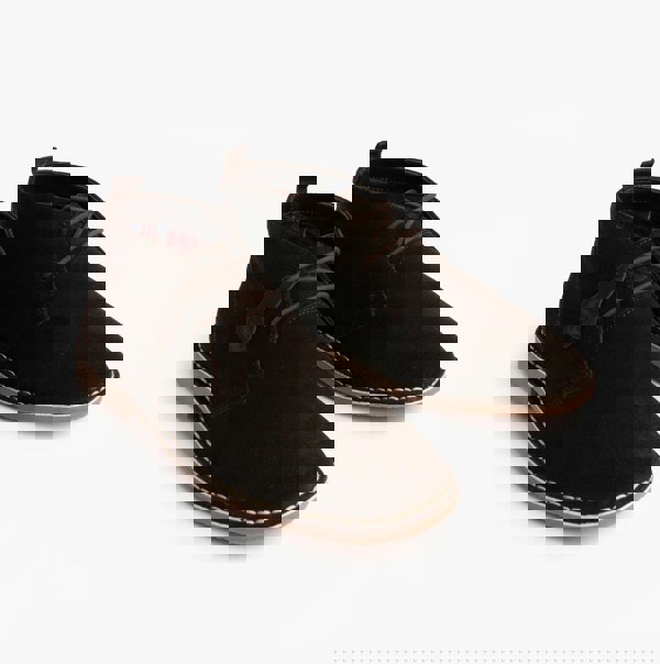 Popps VESPA Unisex Desert Boots Dark Brown