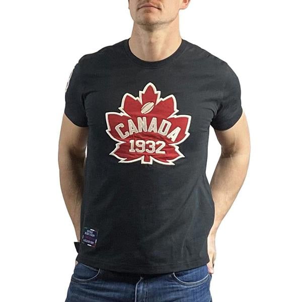 Ellis Rugby Canada Rugby T-Shirt 1932 Black