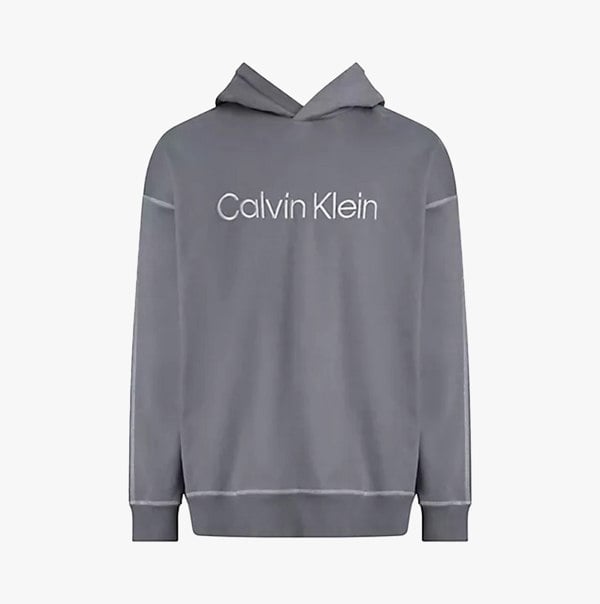 Calvin Klein FUTURE SHIFT  Mens Hoodie Grey