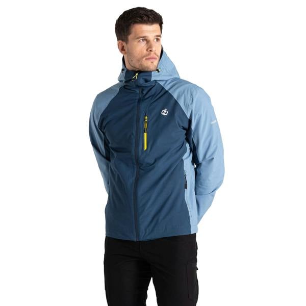 Dare 2B Mens Mountain Series Waterproof Jacket - Moonlight Denim/Coronet Blue - 