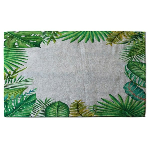 Benjamin Tate Design Tropical Leaves (Bath Towel)
