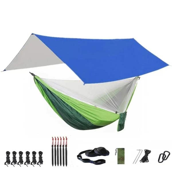 OLPRO Portable Hammock with Canopy & Bug Net
