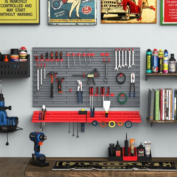 Storage Bins Parts Rack