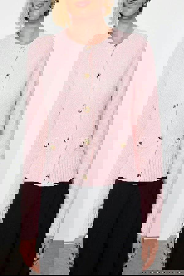 WOVCOR Knit Cardigan with Pocket Detail