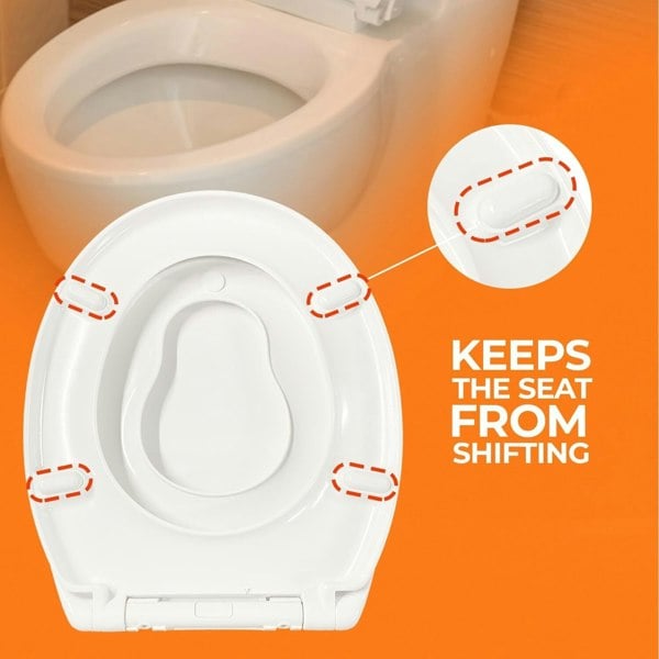 smartbies 2-in-1 Family Toilet Seat Soft Close