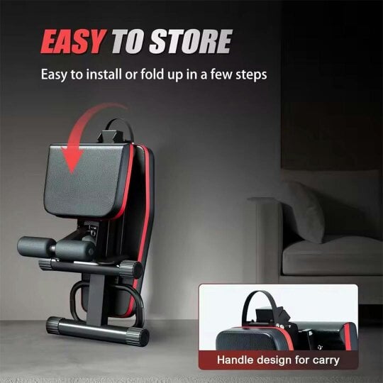 Havendro Weight Bench Adjustable Foldable Strength Training Full Body Workout Incline Gym