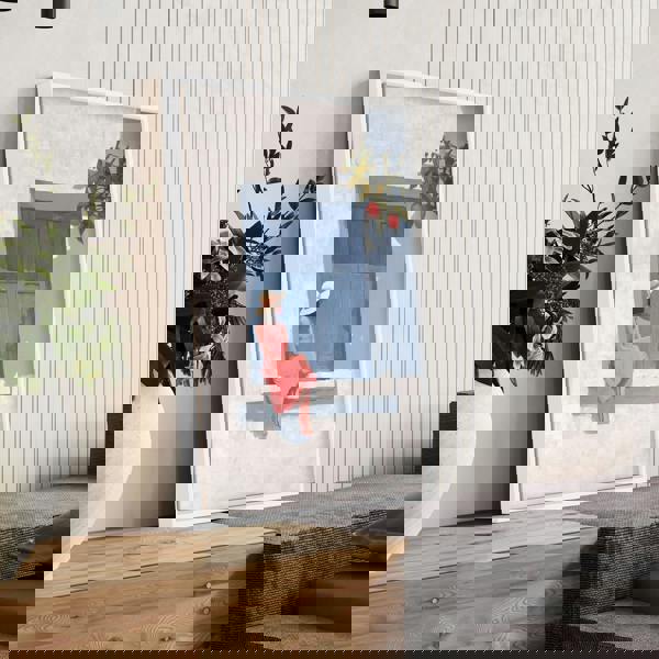 Colorful Living Room Walls | Set of 3 Italian Lifestyle Wall art Prints