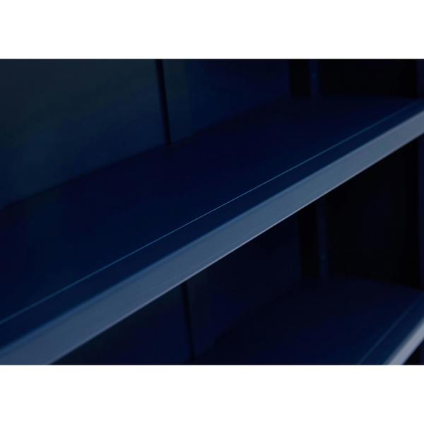 Cabinet Bits Palazzi Narrow Bookcase Blue H127 W69 D25cm
