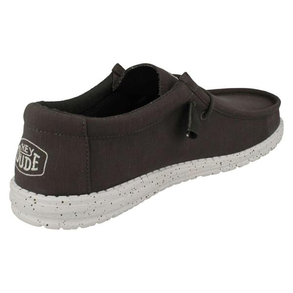 HEYDUDE Mens Hey Dude Casual Shoes Wally Slub