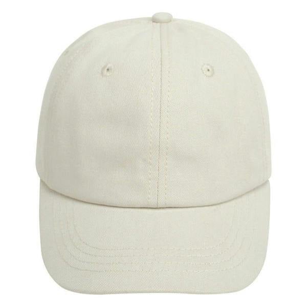 Anniou UPF 50+ Kids Cotton Baseball Cap - beige