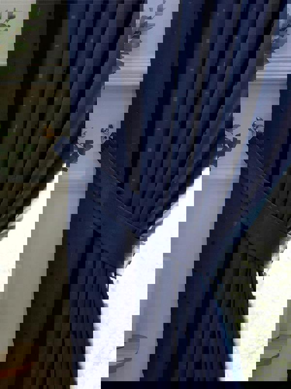 Luxury Living Adi Lined Ring Top Eyelet Curtains