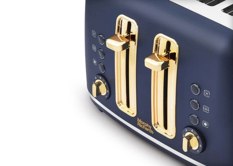 Morphy Richards Accents Gold 4 Slice Toaster