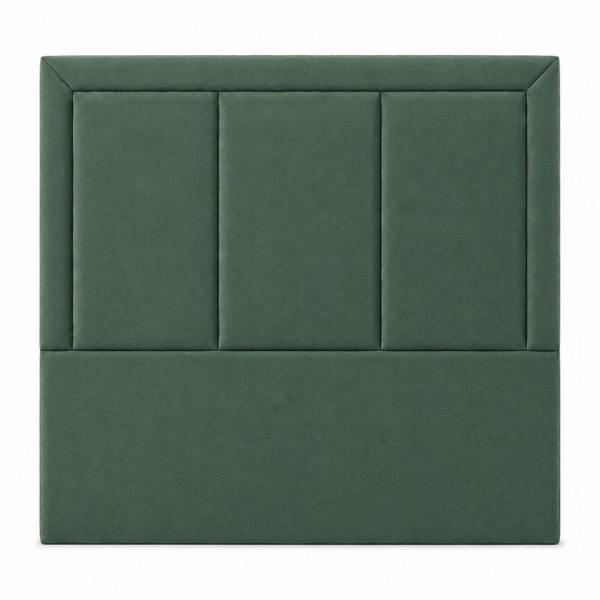 Great British Beds Panama Headboard - Green Plush