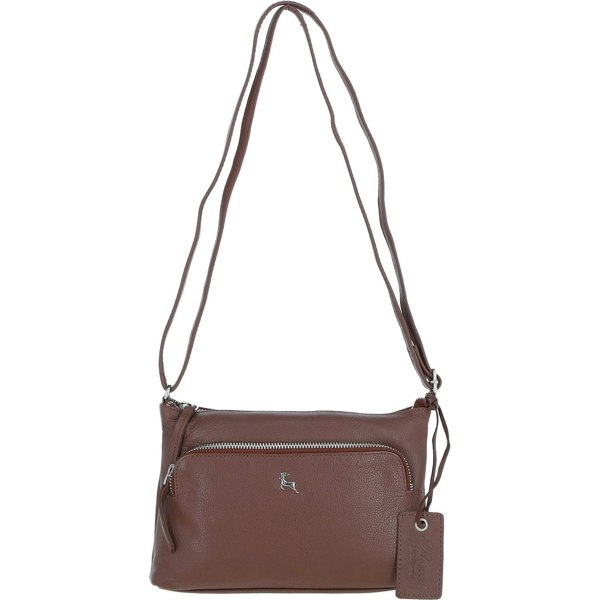 'Bristol' Real Leather Crossbody Bag: bristol