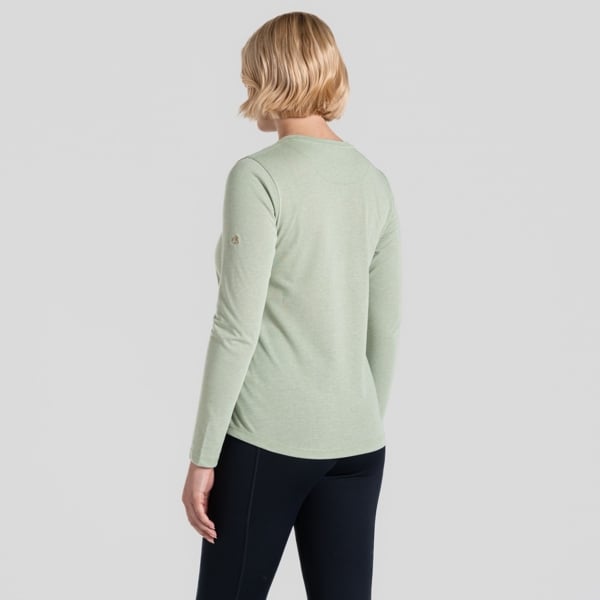 Craghoppers Women's Akona Nosilife Long-Sleeved Top - Bud Green Marl