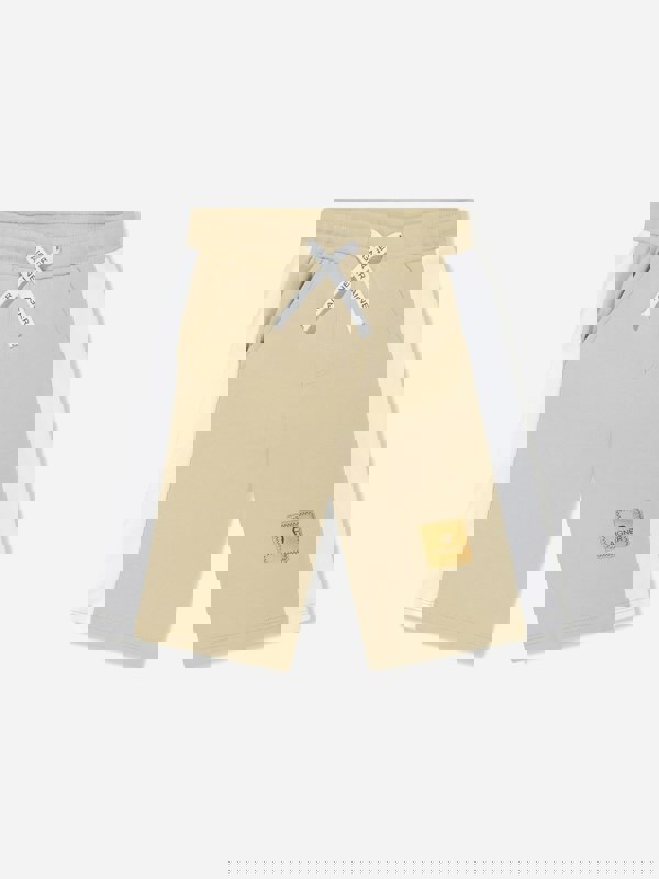 Aigner Boys Logo Bermuda Shorts in Beige