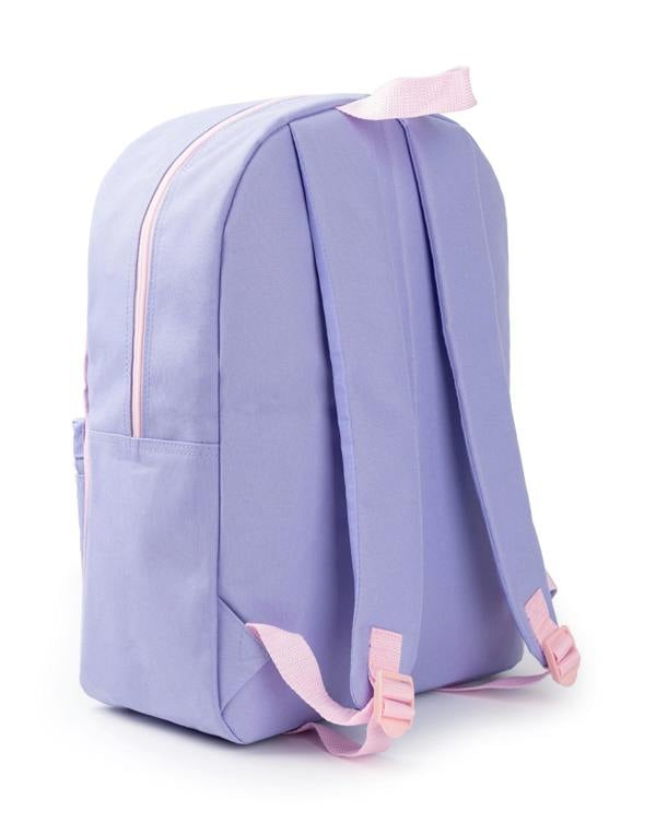 Disney Girls Purple Stitch Backpack (One Size)
