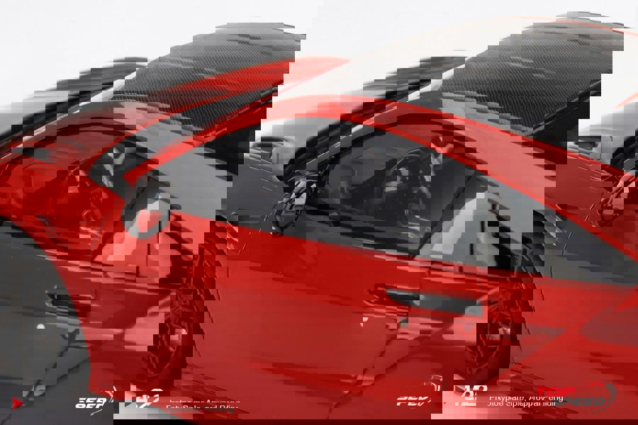 TSM Acura NSX Type S 2022 130R Curva Red 1:18 TSM TS0422