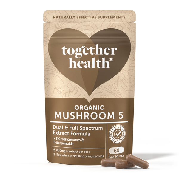 Together Health Health Organic Mushroom 5 Complex - 60 Capsules
