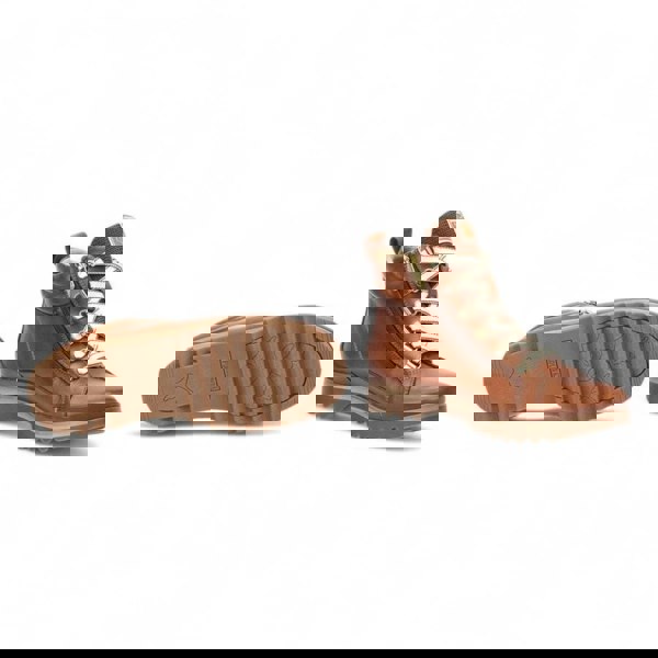 Pikolinos Vigo - Women’s Brandy Brown Leather Ankle Trainers Boots