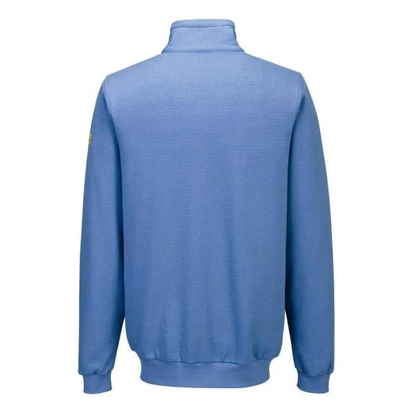 Anti-Static ESD Zip Sweatshirt - Hi-Vis Trousers
