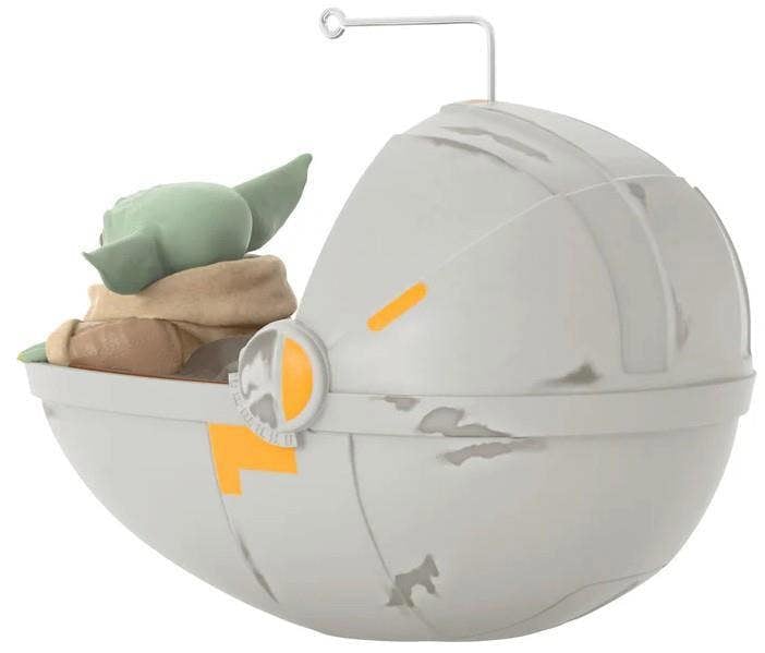 Star Wars: The Mandalorian - Grogu & Hover Pram Keepsake Christmas Tree Ornament