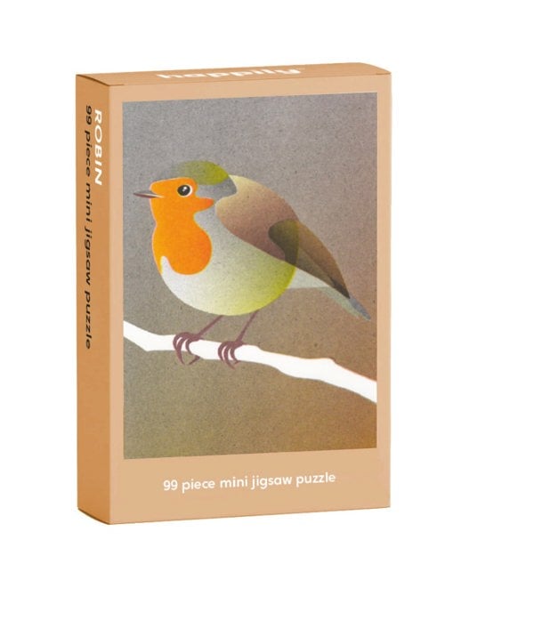 Happily Puzzles Robin - 99 Piece Mini Jigsaw Puzzle