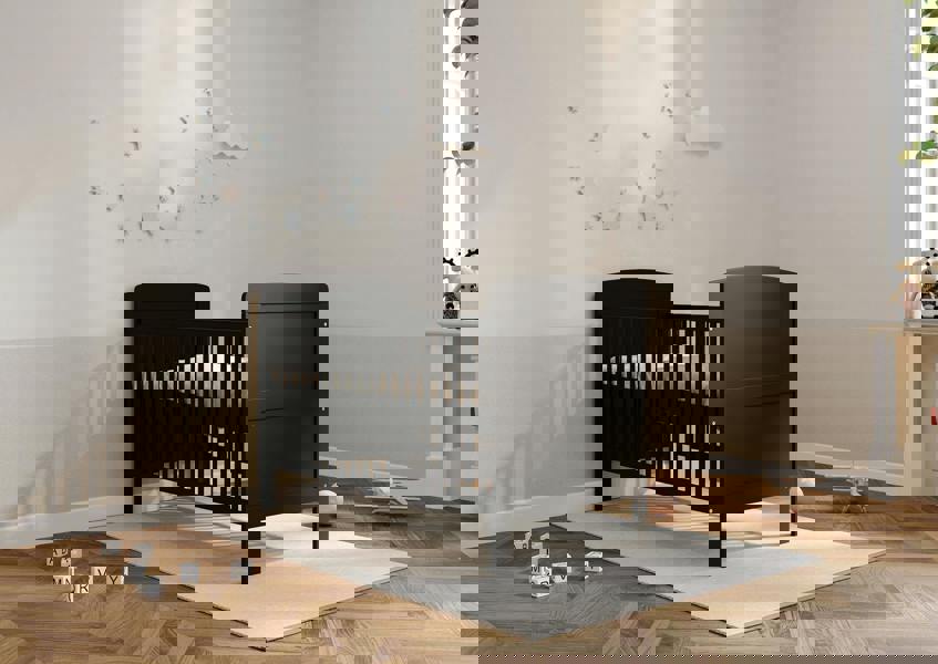 Viculii Reggie Cot Bed Black