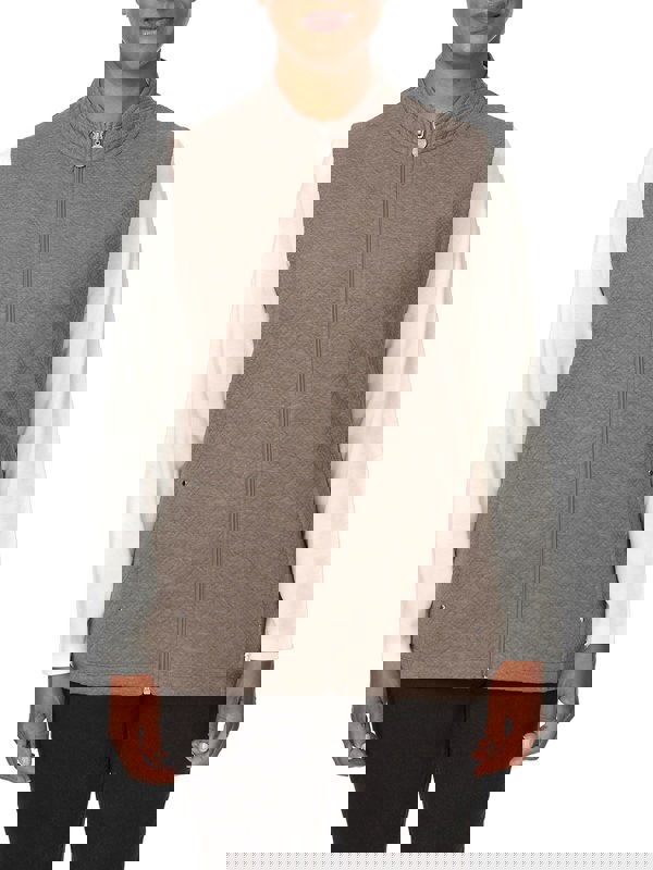 PennyPlain Lightweight Gilet - Latte