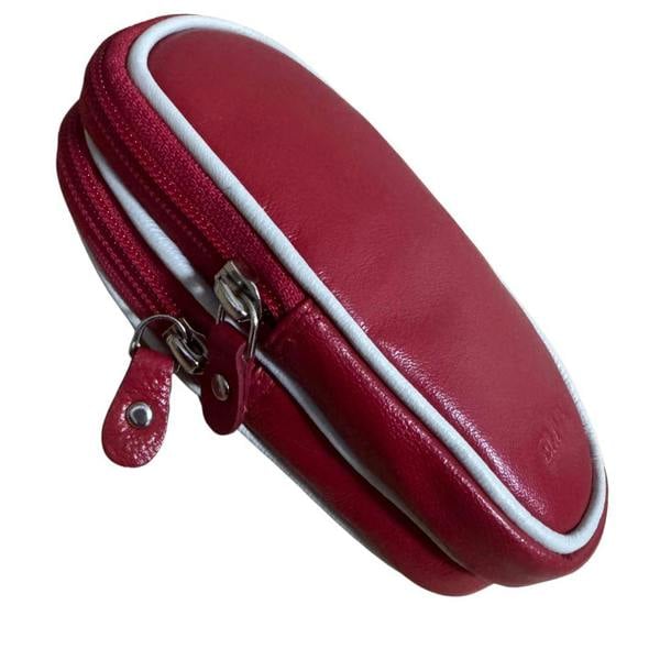 Love EMVY Soft Leather Unisex Double Glasses Case