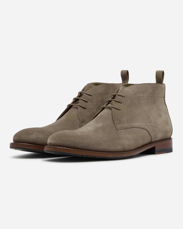 Oliver Sweeney Farleton Suede Mens Chukka Boot - Taupe