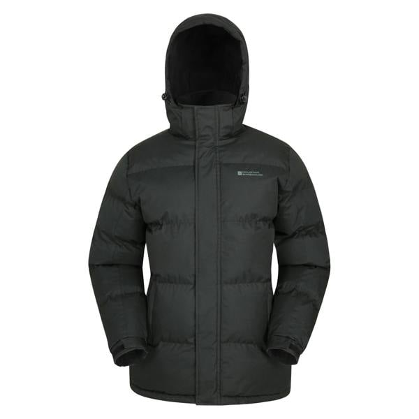 Mountain Warehouse Mens Snow Padded Jacket - Black - 