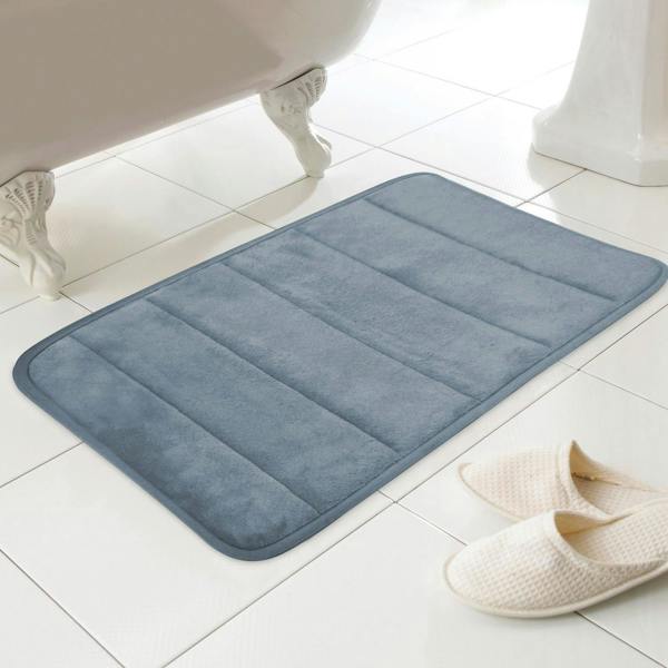 Everyday Design Memory Foam Blue Bath Mat 43x61cm - BF 2566