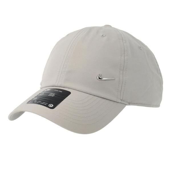 Nike Swoosh Polyester Baseball Cap - Grey/Silver - 
