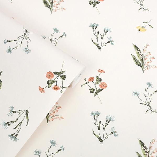 Laura Ashley Cornflower Multi Wallpaper