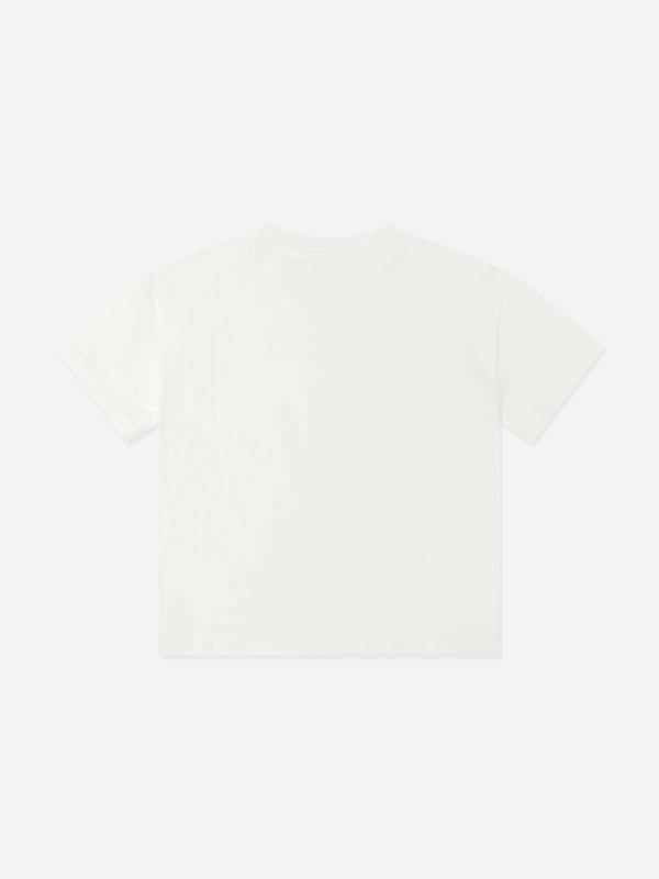 Childsplay Girls Oversized T-Shirt in Ivory