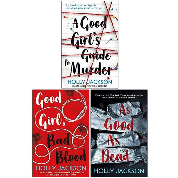 3 Book Set A Good Girls Guide to Murder, Good Girl Bad Blood, As Good As Dead