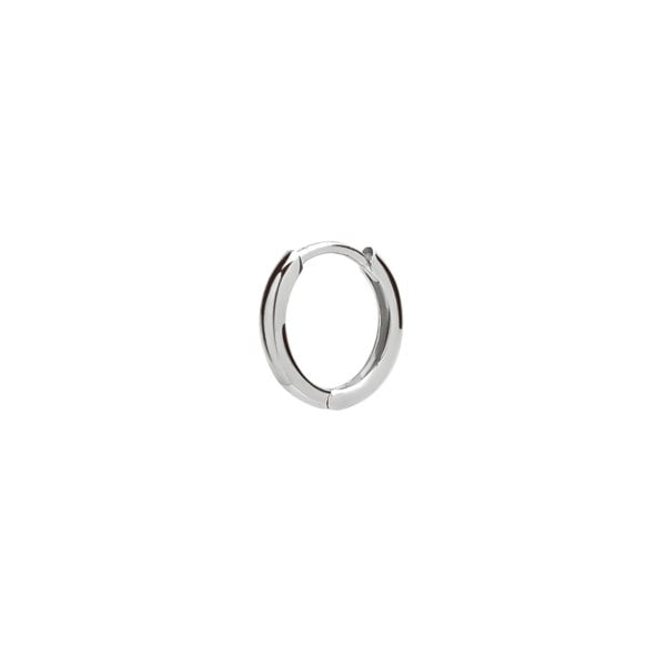 Spero London Sterling Silver Single Hoop Earring