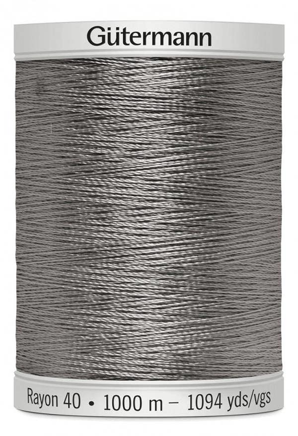 Gutermann No 40 Sulky Rayon Embroidery Thread 1000m Rayon Thread Suitable For Embroidery