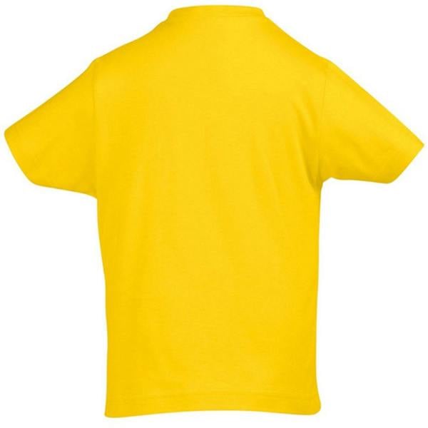 SOLS Kids Unisex Imperial Heavy Cotton Short Sleeve T-Shirt - Gold