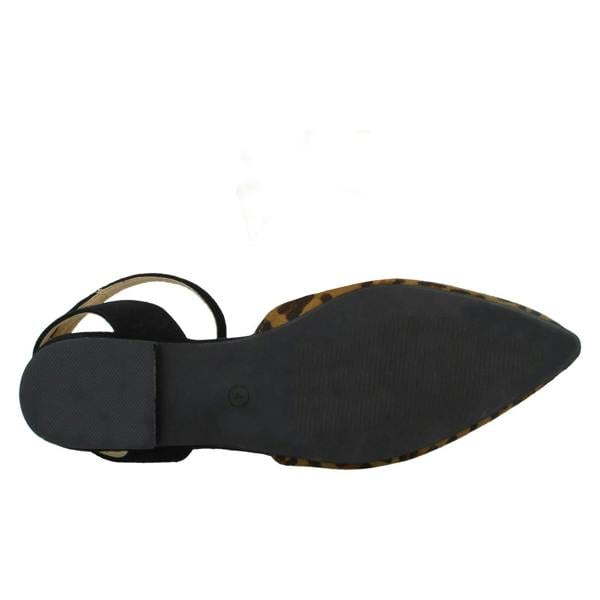 Spot On Ladies Spot On Wide Fit Ankle Strap Shoes F80535