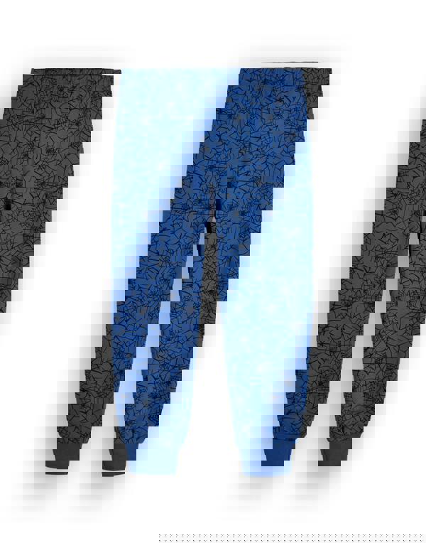 Marvel Boys Blue Spider Man front Print Long Sleeve Long Leg Pyjama Set