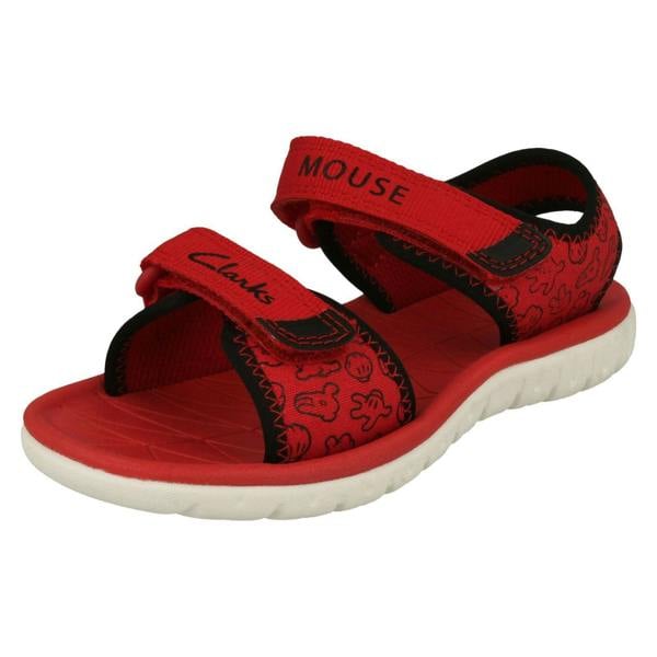 Clarks Childrens Clarks Disney Detailed Sandals Surfing Glove