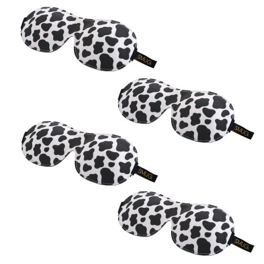 Contoured Sleep Mask Multipack Sets - Various Designs - Cow